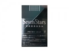 七星(硬黑8mg日免)香烟价格表图片