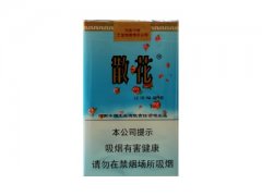 散花(软蓝)香烟价格表图片大全