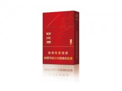 白沙(硬红尚品)香烟价格表图片大